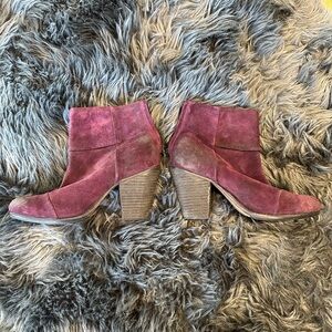 rag & bone suede Newbury booties